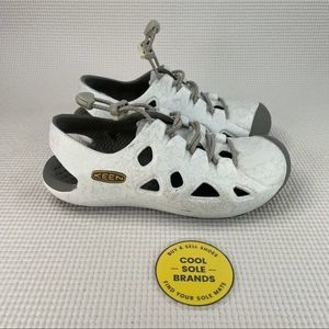 Keen sandals, white and Gray, slip resistant,  size 13